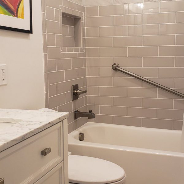 Mt Lebanon Pittsburgh Bathroom Remodel